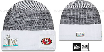 49ers 'NFL SUPER BOWL LIV ' Knit Beanie Hat by New Era