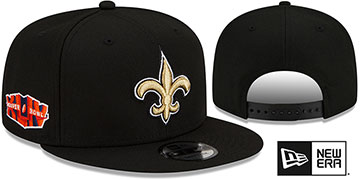 Saints 'SUPER BOWL XLIV SIDE-PATCH SNAPBACK' Hat by New Era