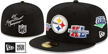 pittsburgh steelers super bowl hats