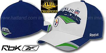 Steelers XLIII 'SUPERBOWL CHAMPS' Hat by Reebok