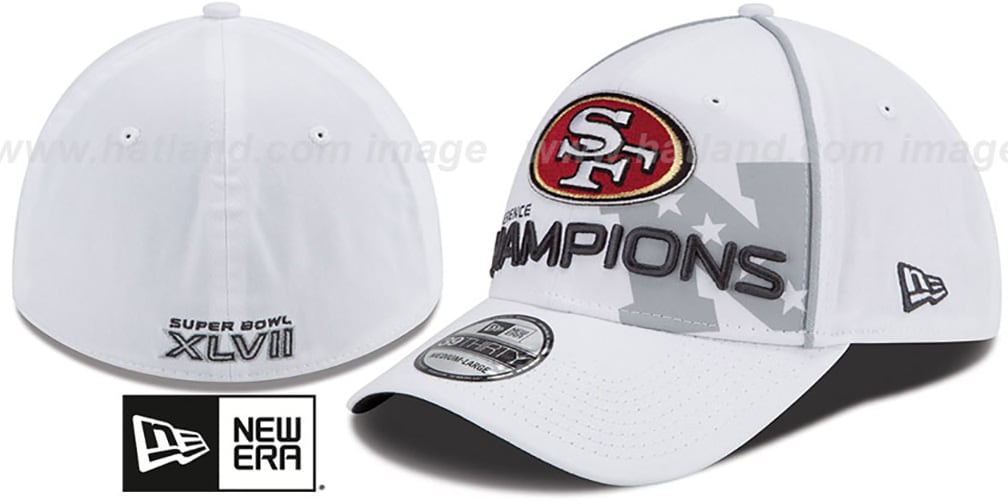 49ers 2012 NFC 'CONFERENCE CHAMPS'Flex Hat by New Era