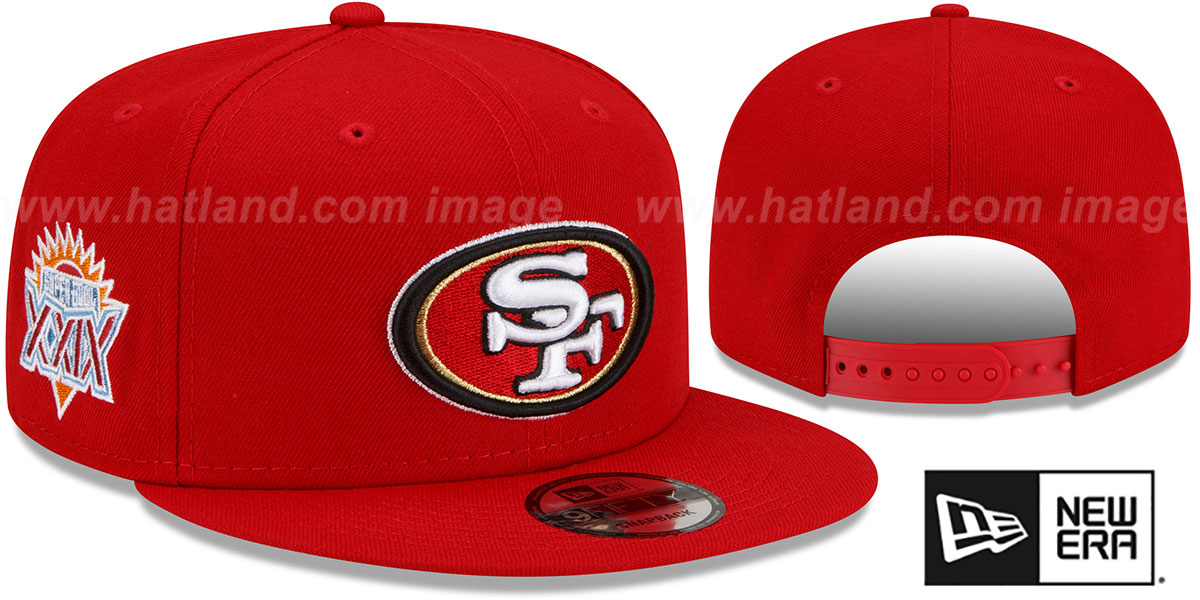 49ers 'SUPER BOWL XXIX SIDE-PATCH SNAPBACK' Hat by New Era