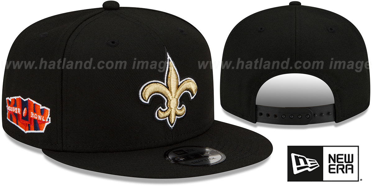 Saints 'SUPER BOWL XLIV SIDE-PATCH SNAPBACK' Hat by New Era