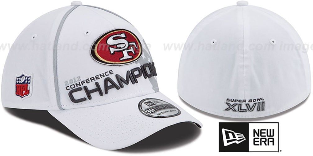 49ers 2012 NFC 'CONFERENCE CHAMPS'Flex Hat by New Era