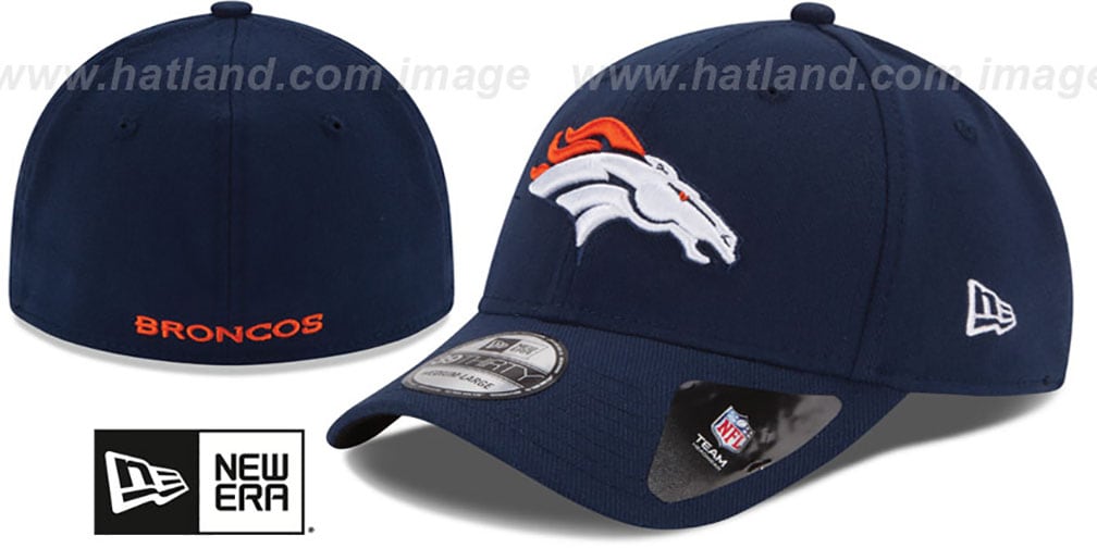 Broncos 'NFL 3X SUPER BOWL CHAMPS FLEX' Navy Hat by New Era