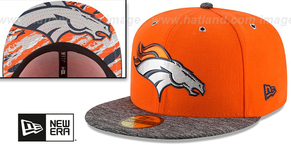 Broncos 'NFL SUPER BOWL 50 ONFIELD' Fitted Hat by New Era