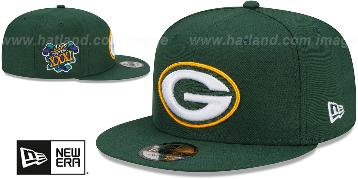 Packers 'SUPER BOWL XXXI SIDE-PATCH SNAPBACK' Hat by New Era