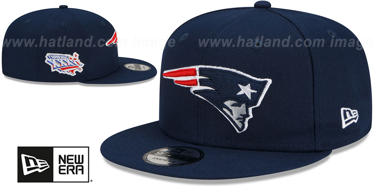 Patriots 'SUPER BOWL XXXVI SIDE-PATCH SNAPBACK' Hat by New Era