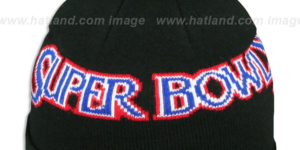 Raiders 'SUPER BOWL XI' Black Knit Beanie Hat by New Era