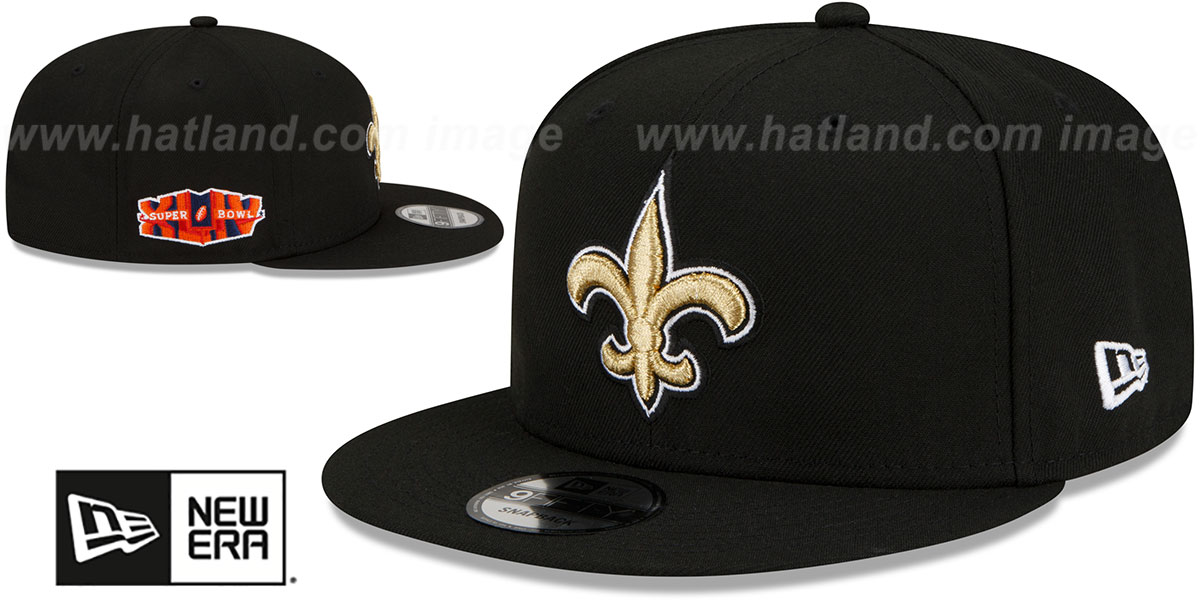 Saints 'SUPER BOWL XLIV SIDE-PATCH SNAPBACK' Hat by New Era