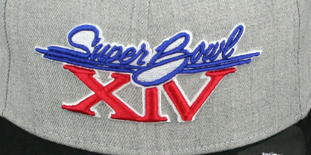 Steelers 'SUPER BOWL XIV SNAPBACK' Grey-Black Hat by New Era