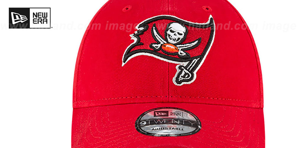 Buccaneers 'SUPER BOWL LV CHAMPS' STRAPBACK Red Hat by New Era