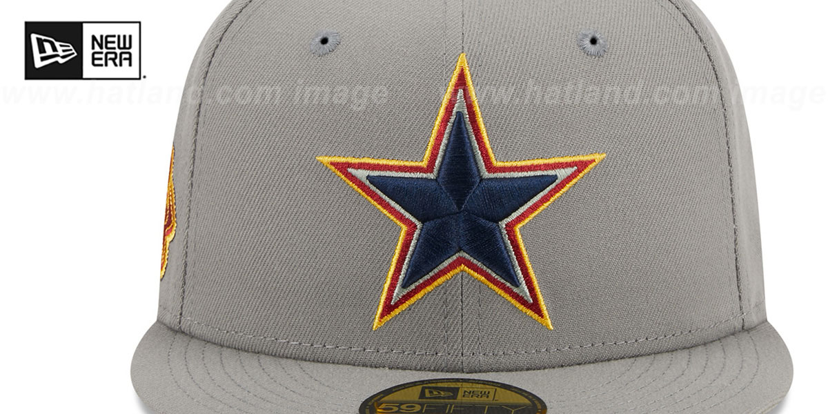 Cowboys 'SB XXVIII SIDE-PATCH' Grey Fitted Hat by New Era