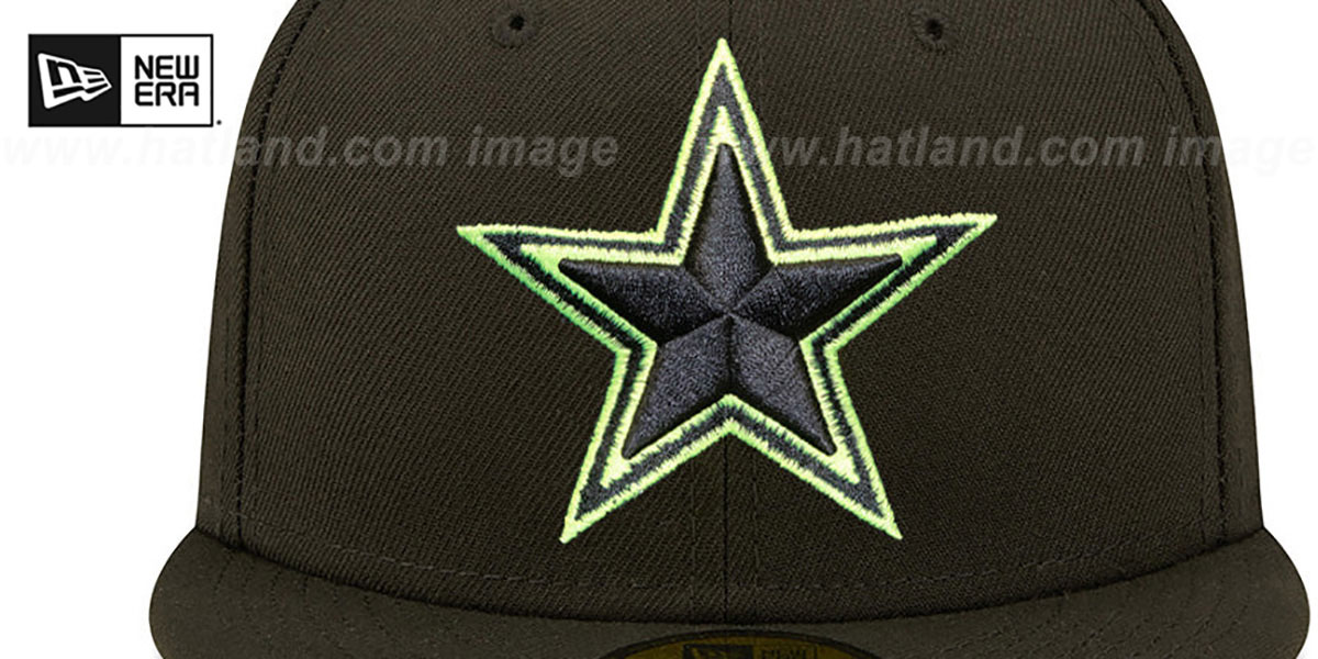 Cowboys 'SB XXX SUMMER POP SIDE-PATCH' Black Fitted Hat by New Era
