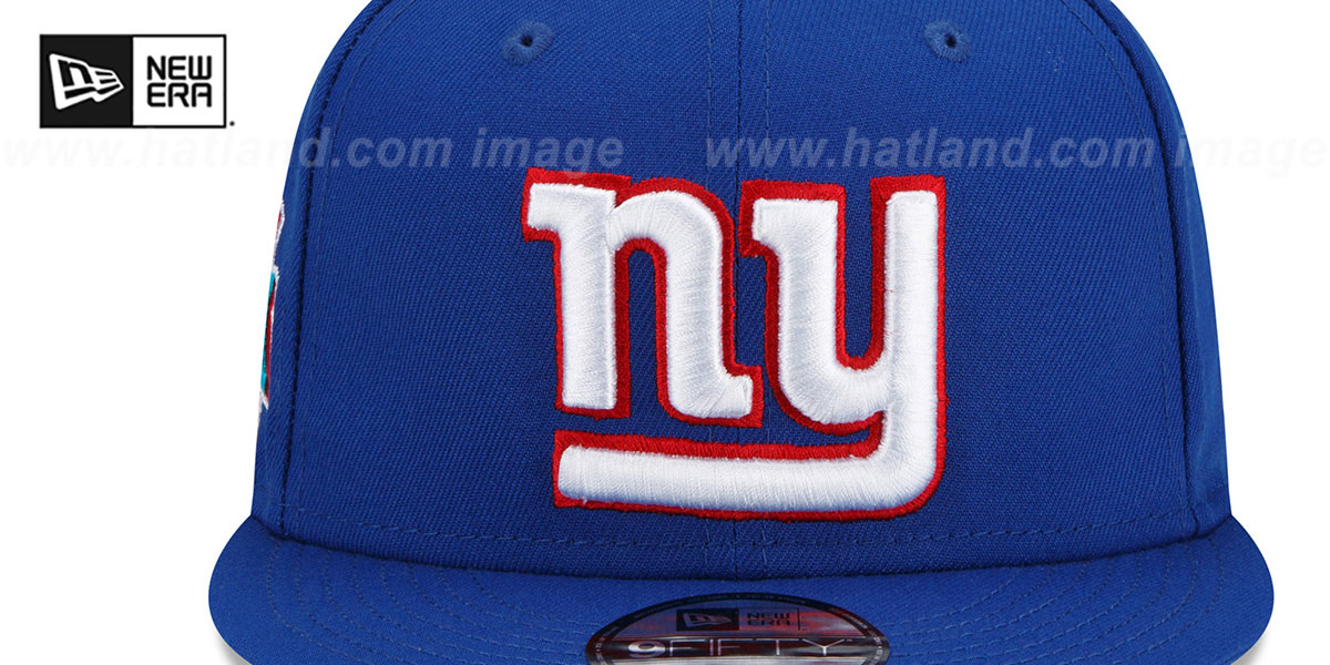 Giants 'SUPER BOWL XLII SIDE-PATCH SNAPBACK' Hat by New Era