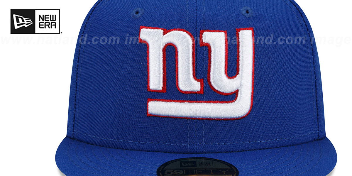 Giants 'SUPER BOWL XLVI SIDE-PATCH' Royal Fitted Hat by New Era