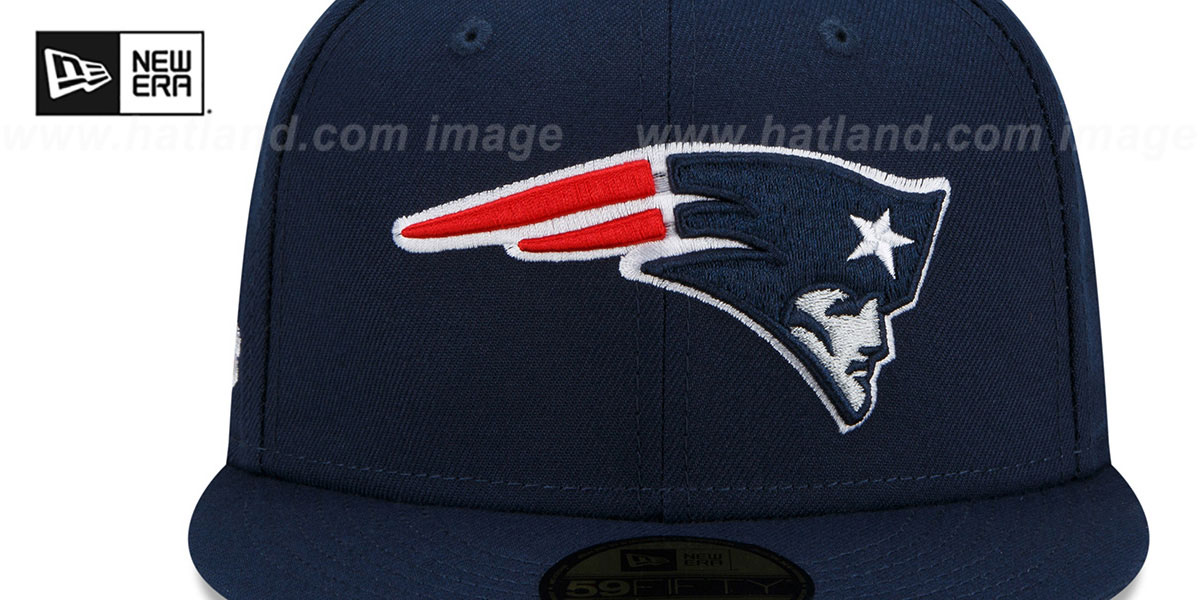 Patriots 'SUPER BOWL XXXVI SIDE-PATCH' Navy Fitted Hat by New Era