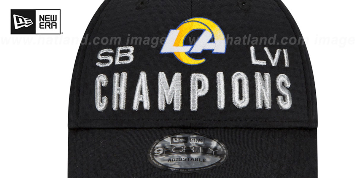 Rams 'SUPER BOWL LVI CHAMPS LOCKER ROOM' Hat by New Era