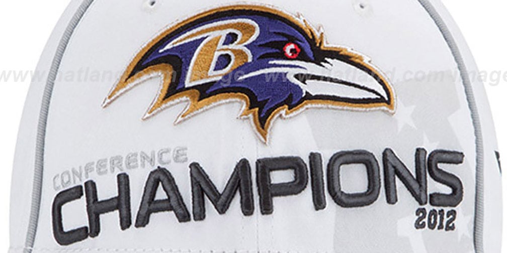 Ravens 2012 AFC 'CONFERENCE CHAMPS' Hat by New Era