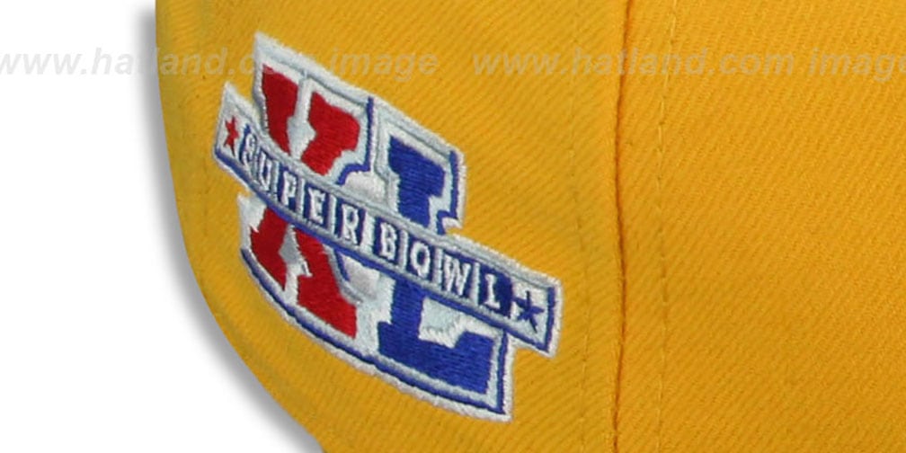 Steelers 'SUPER BOWL XL' Gold-Black Fitted Hat by New Era