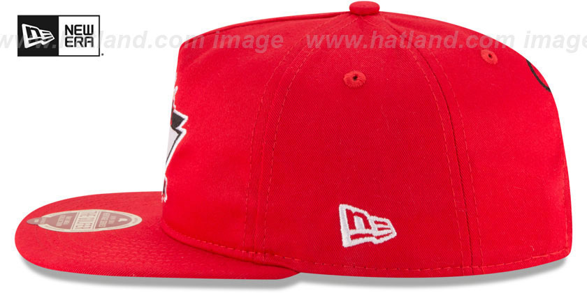 49ers 'BAY AREA BACK2BACK SNAPBACK' Red Hat by New Era