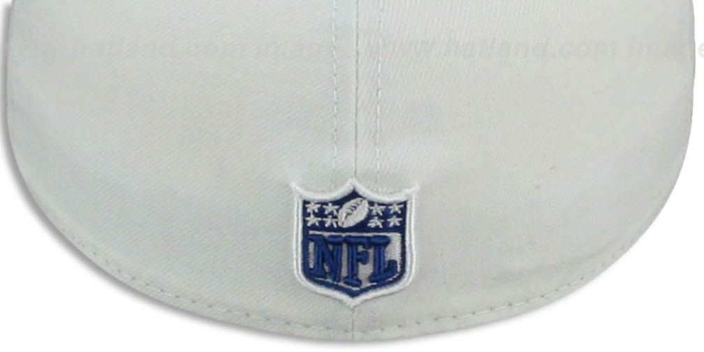 Colts 'SUPER BOWL V' White-Royal Fitted Hat by New Era