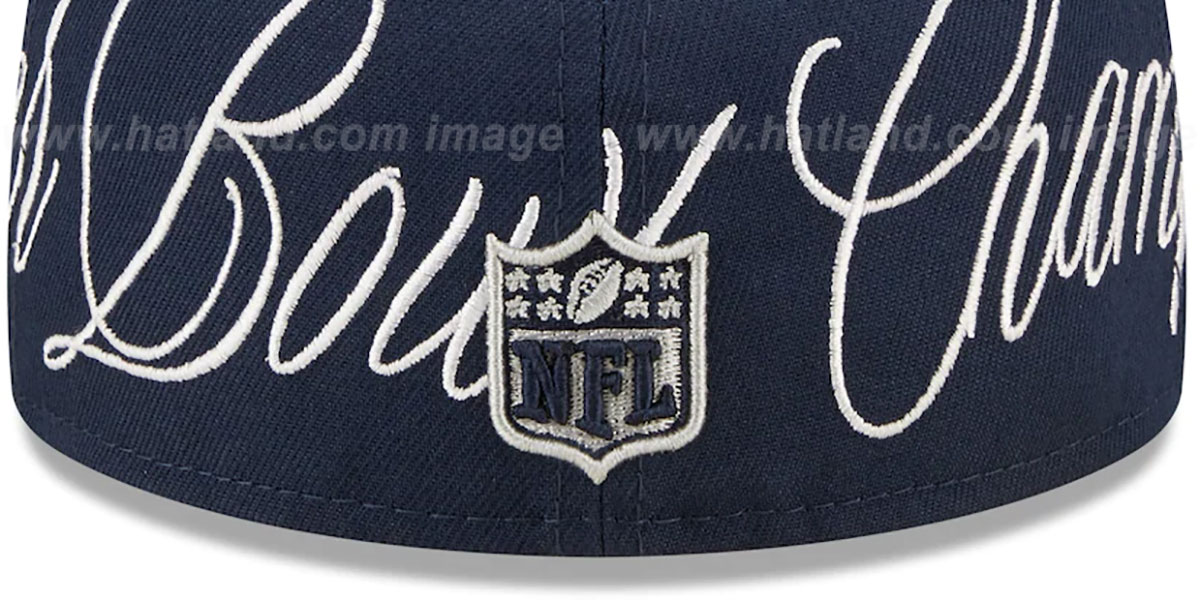 Cowboys 'HISTORIC CHAMPIONS' Navy Fitted Hat by New Era