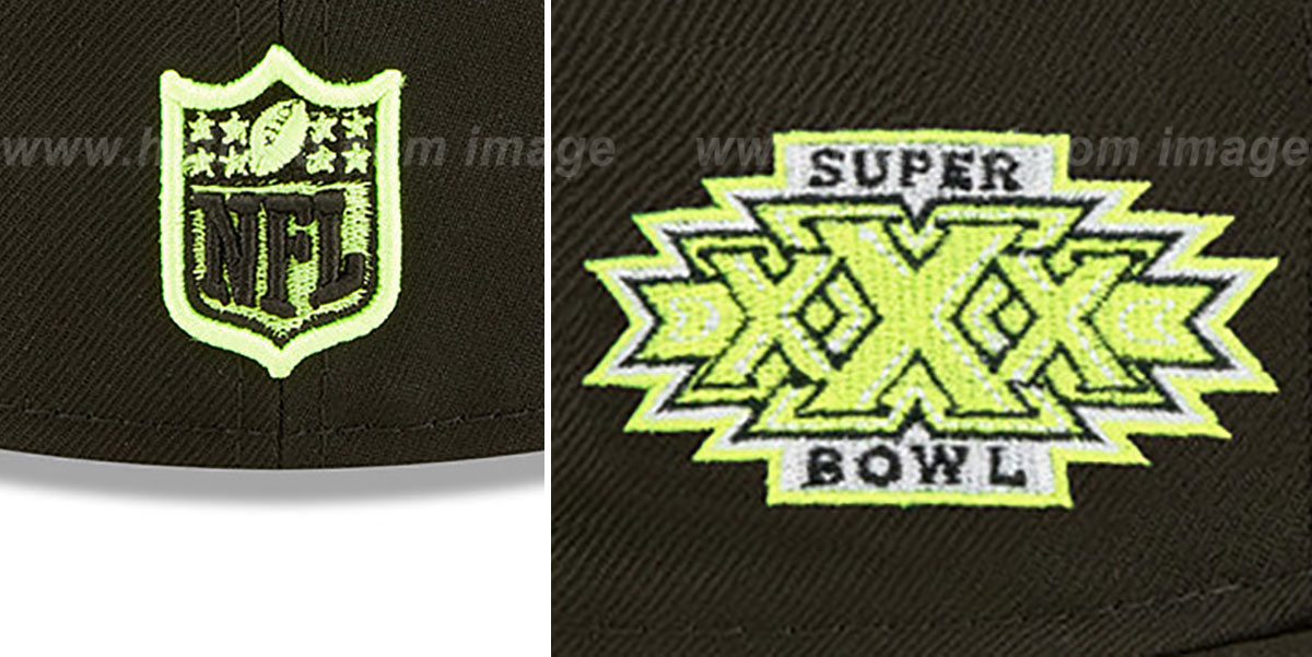 Cowboys 'SB XXX SUMMER POP SIDE-PATCH' Black Fitted Hat by New Era