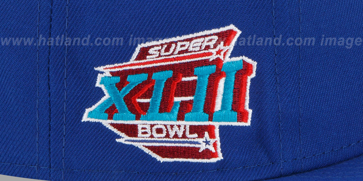 Giants 'SUPER BOWL XLII SIDE-PATCH SNAPBACK' Hat by New Era