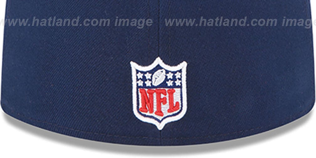 Patriots 'NFL SUPER BOWL XLIX ONFIELD' Navy Fitted Hat by New Era