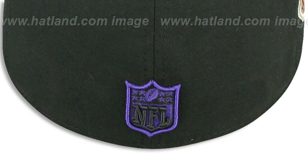 Ravens 'SUPER BOWL XXXV' Black Fitted Hat by New Era