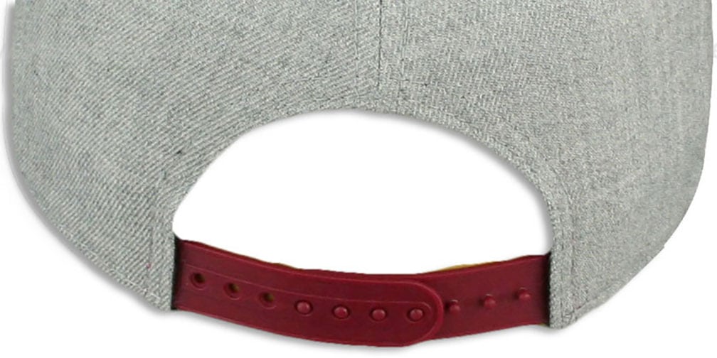 Redskins 'SUPER BOWL XXVI SNAPBACK' Grey-Burgundy Hat by New Era