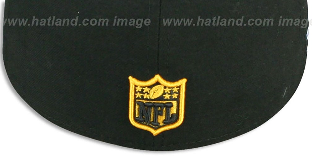 Steelers 'SUPER BOWL XIV' Black Fitted Hat by New Era