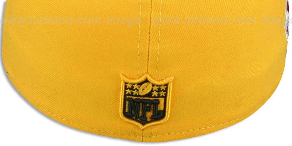Steelers 'SUPER BOWL XL' Gold-Black Fitted Hat by New Era