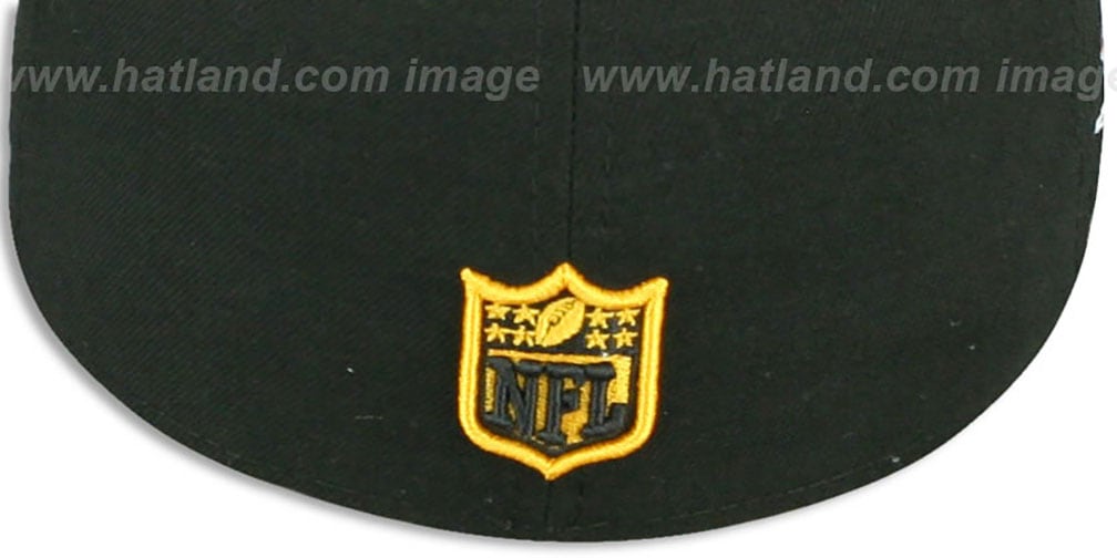 Steelers 'SUPER BOWL XLIII' Black Fitted Hat by New Era